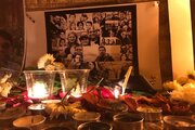 زیارت عاشورا در مشهد به یاد جانباختگان سانحه هوایی قرائت شد