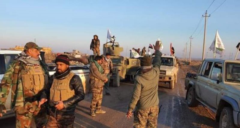 عملیات الحشد الشعبی در جنوب موصل علیه تروریستها آغاز شد