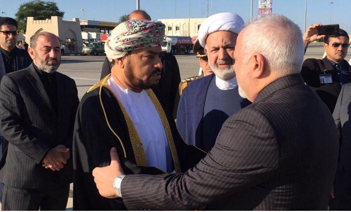 Zarif arrives in Muscat to attend Sultan Qaboos funeral procession 