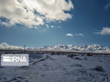 Snow whitens cities in southern Iran