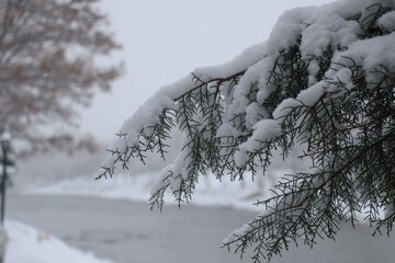 ادامه بارش برف در ارومیه