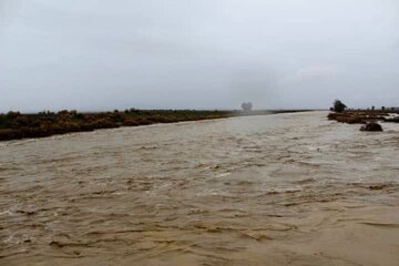 خسارت سیلاب زمستانی به محور های ارتباطی جنوب کرمان