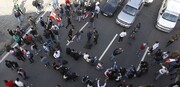 جوانان معترض در جنوب و شرق لبنان تجمع و تظاهرات کردند