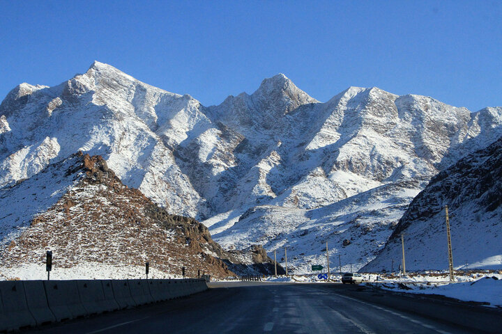 ارتفاعات خوزستان سفیدپوش می‌شود