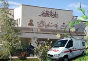 پذیرش بیماران کشور ترکمنستان در بیمارستان درگز خراسان رضوی آغاز شد