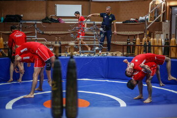 Camp d’entrainement de l’équipe nationale du sport traditionnel iranien