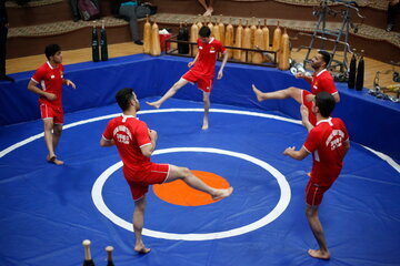 Camp d’entrainement de l’équipe nationale du sport antique iranien