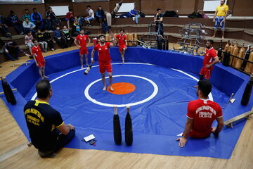 Camp d’entrainement de l’équipe nationale du sport traditionnel iranien