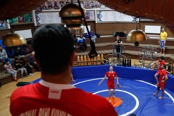 Camp d’entrainement de l’équipe nationale du sport traditionnel iranien