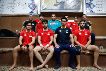 Camp d’entrainement de l’équipe nationale du sport traditionnel iranien