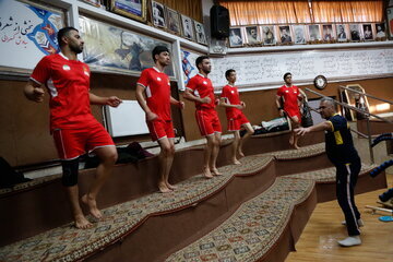 Camp d’entrainement de l’équipe nationale du sport traditionnel iranien