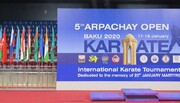 Iran attending Int'l Karate Tournament in Baku