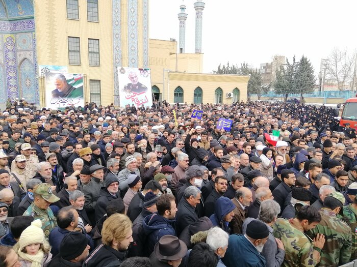 راهپیمایی حمایت از اقتدار و صلابت نظام در ارومیه