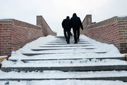 سومین روز تعطیلی مدارس در زمستان سرد اردبیل 