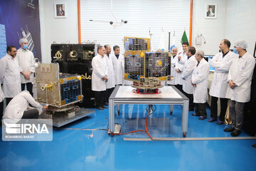 Unveiling ceremony on Zafar 1 and 2 satellites