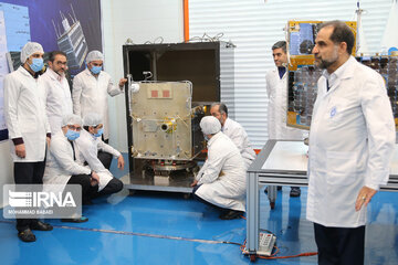 Unveiling ceremony on Zafar 1 and 2 satellites