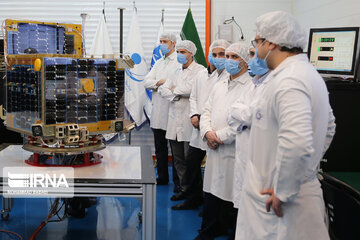 Unveiling ceremony on Zafar 1 and 2 satellites