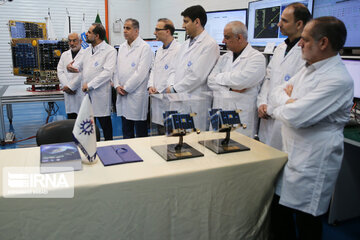 Unveiling ceremony on Zafar 1 and 2 satellites