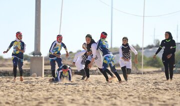 Le Championnat d'Iran féminin de beach rugby : la toute première édition