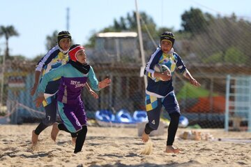 Le Championnat d'Iran féminin de beach rugby : la toute première édition