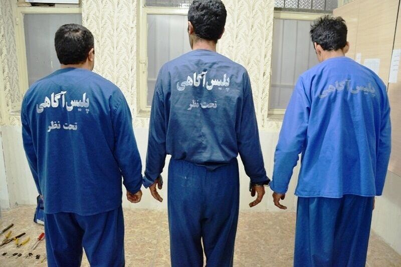دستگیری قاتل فراری و اعضای باند سرقت مسلحانه در خوزستان 