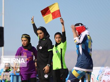 Women at rugby contests across Iran