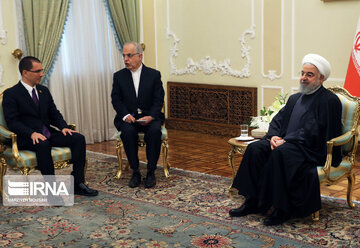 Iranian president meeting with Venezuelan Foreign Minister