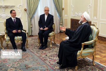 Iranian president meeting with Venezuelan Foreign Minister