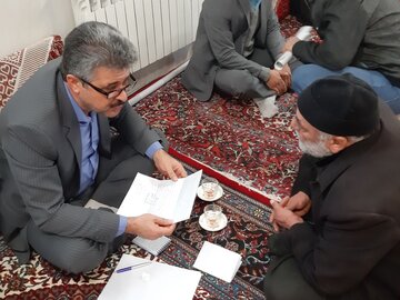 برپایی میزخدمت در روستای محمدآباد میامی