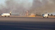 حمله راکتی به فرودگاه معیتیقه در پایتخت لیبی