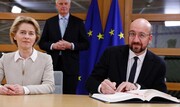 توافق برگزیت به امضای رهبران اروپا رسید