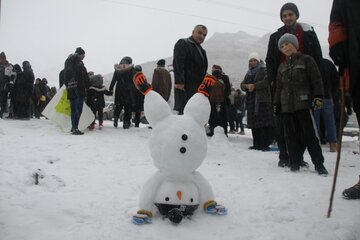 جشنواره بازی‌های زمستانی در مهاباد