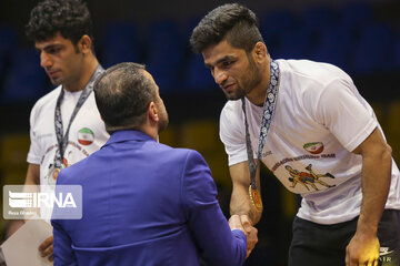 Iran becomes champion at Takhti int'l cup