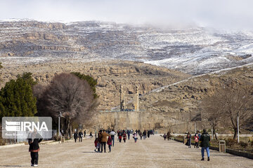 Iran's Persepolis in winter