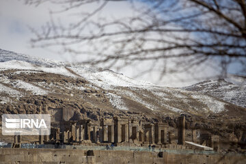 Iran's Persepolis in winter