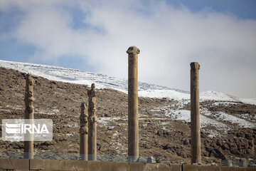 Iran's Persepolis in winter