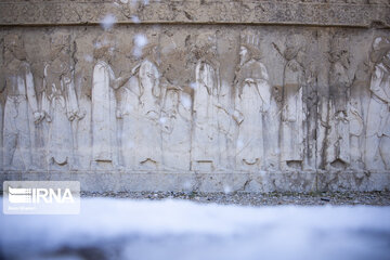 Iran's Persepolis in winter