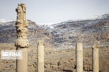 Iran's Persepolis in winter