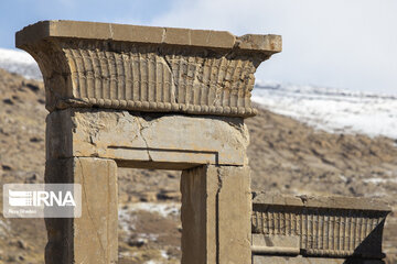 Iran's Persepolis in winter