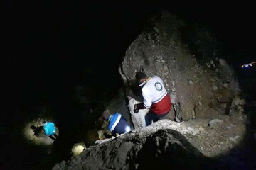 کوهنورد مفقود شده در جم نجات یافت 