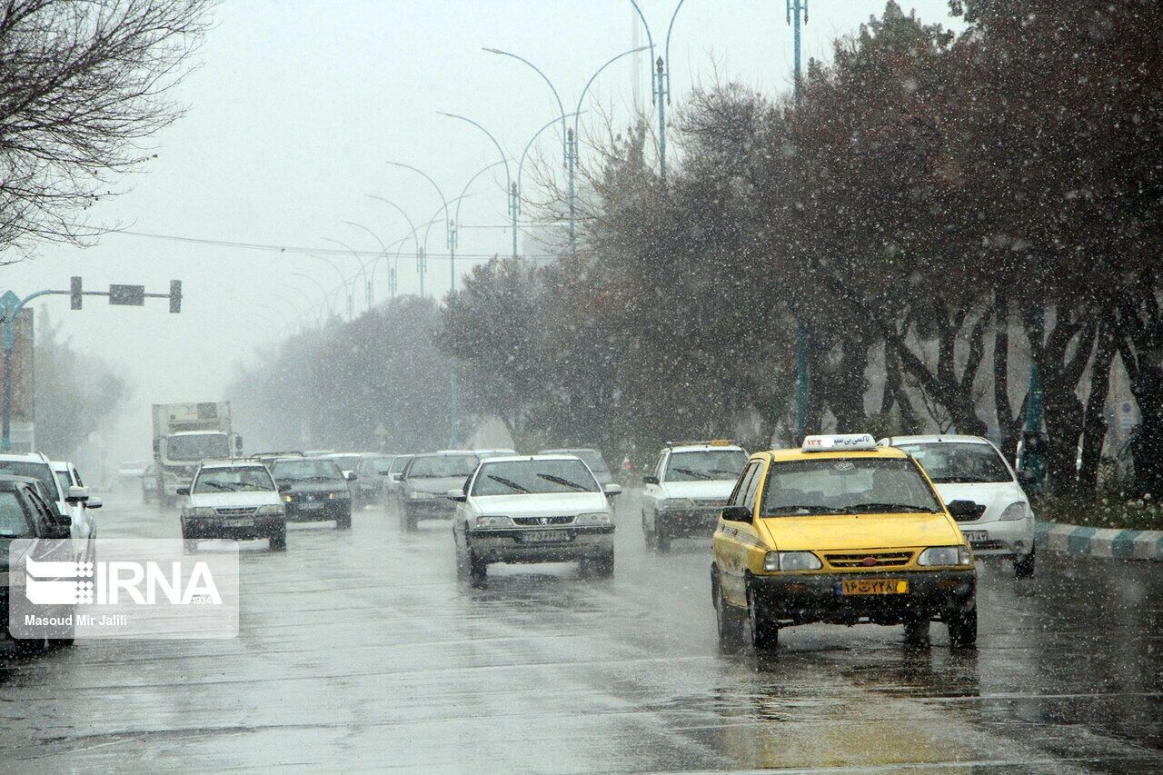  باران و برف نیمه شمالی خراسان رضوی را فرا می‌گیرد