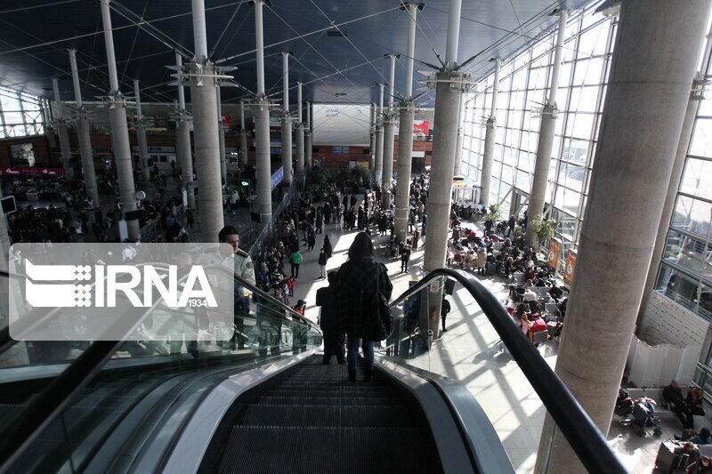 Passengers from China and East Asia undergo examination at IKIA