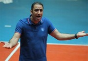 سرمربی تیم والیبال پیکان تهران در کنفرانس خبری شرکت نکرد