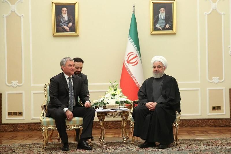 Rouhani: Iran-Russia ties growing despite US' wish  