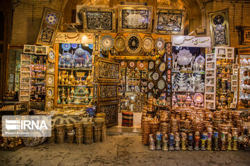 Isfahan handicrafts in Naqsh-e Jahan Square