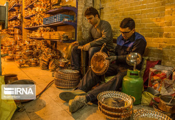 Isfahan handicrafts in Naqsh-e Jahan Square