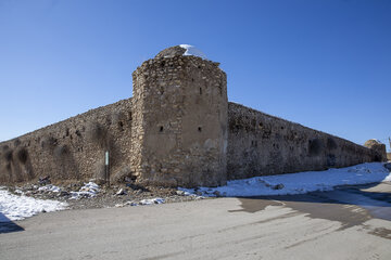 کاروانسرای تاریخی خان زنیان پس از زلزله