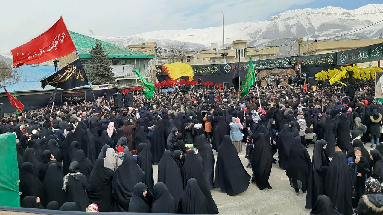 اجتماع بزرگ عزاداران فاطمی در شهرستان دماوند برگزار شد