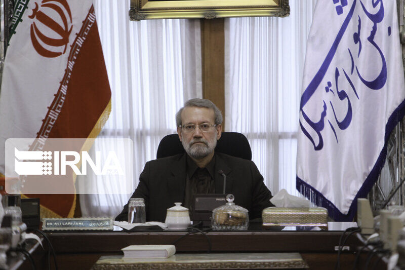 Larijani stresses using parliamentary capacities in fighting ‘Deal of Century’