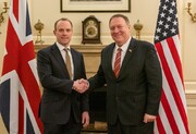 رایزنی وزیران خارجه انگلیس و آمریکا درباره حمله راکتی در عراق 
